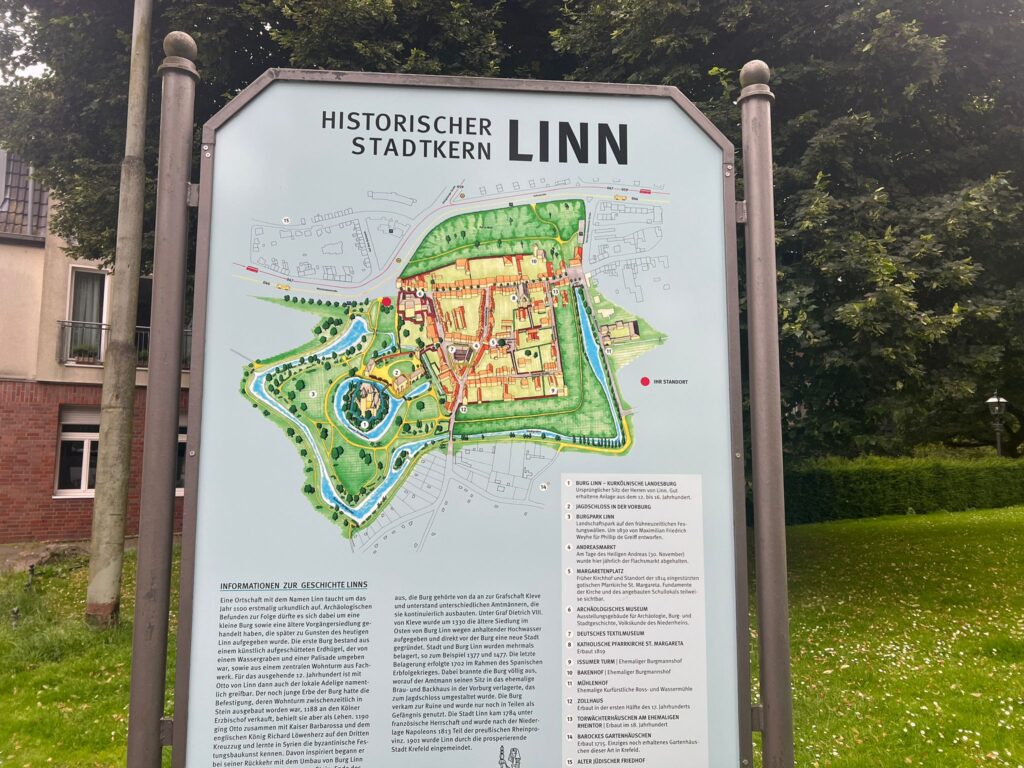 Burg Linn Historischer Stadtkern